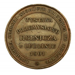 Medaille der Industrie- und Landwirtschaftsausstellung in Lublin 1901 (105)