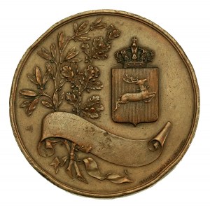 Medaila Priemyselná a poľnohospodárska výstava v Lubline 1901 (105)
