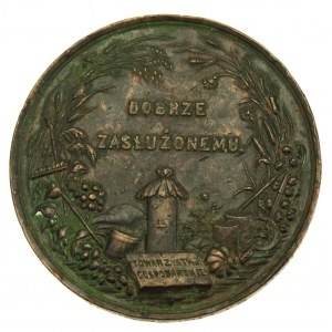 Medaille Ausstellung von Haustieren und landwirtschaftlichen Geräten, Stanislavov 1852 (108)