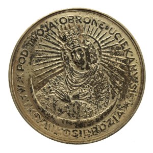 STŘÍBRNÁ medaile Korunovace ikony Panny Marie z Jitřní brány, Vilnius 1927 (111)