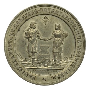 Medal Wystawa Rolnicza Warszawa 1885 (115)
