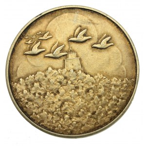 Medal SREBRO Nagroda za loty gołębi pocztowych, 1929 (117)
