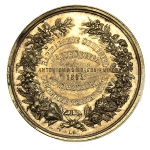 Medal Wystawa Ogrodnicza w Warszawie 1895 (120)
