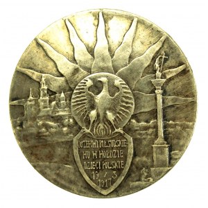 Medal Józefowi Piłsudskiemu Dzieci Polskie 19.3.1917 (125)