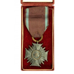 Bronzenes Verdienstkreuz der Republik Polen, 1944-1952 mit Schachtel (127)