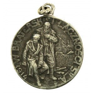 Medal Rosjanie Braciom Polakom 1914 Rosja (128)