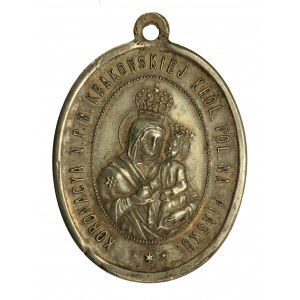 Medal na pamiątkę koronacji obrazu Matki Boskiej Krakowskiej 1883 (131)