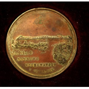 Medal Zakład Naukowo Badawczy w Chyrowie, 1928. E. Unger (140)