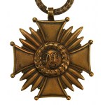 Bronzový kríž za zásluhy Poľskej republiky Caritas/Grab s krabičkou (144)