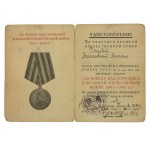 Set of documents and decorations of a soldier of the 1st Army of the Polish Army (151)