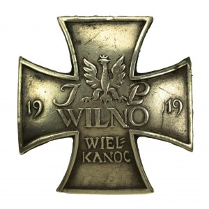 Odznaka Za Wilno 1919 - Wielkanoc. Numerowana (162)