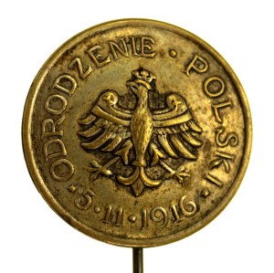 NKN commemorative badge Rebirth of Poland 5.11.1916 (167)