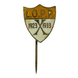 Odznaka 10 lat LOPP 1923 - 1933 (189)