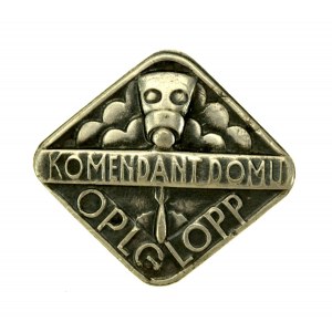 Odznaka KOMENDANT DOMU OPLG LOPP (199)