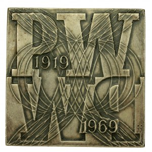 Medal pamiątkowy 50 Lat PWPW 1919 - 1969 (206)