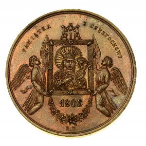 Medal Pielgrzymka Narodowa Na Jasną Górę 1906 (209)