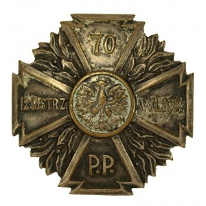II RP, odznak 70. pešieho pluku, Pleszew (250)