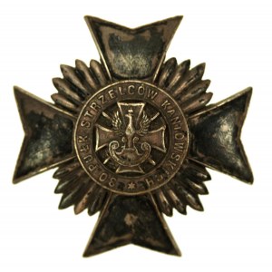 II RP, Badge of the 30th Kaniowski Rifle Regiment, Warsaw (256)