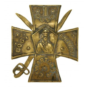 II RP, Odznaka 1 Pułku Piechoty Czwartaków (602)