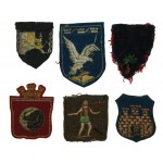 Skupina skautských odznakov a nášiviek 1920 - 1949 (509)