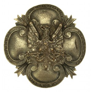 Commemorative Badge Bene Merentibus of the Polish Military Purchase Mission in France, 1920r (704)