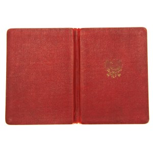 Legitymacja Złoty Krzyż Zasługi, 1948 r (809)