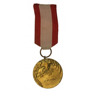 Medal pamiątkowy - budowa linii tel. Belweder - Zegrze, 1929r (308)