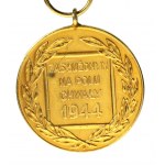 Volksrepublik Polen, Goldmedaille für verdienstvolle Leistungen auf dem Gebiet des Ruhmes (906)
