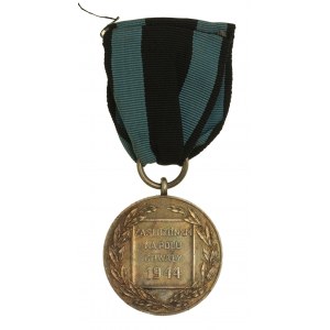 Silberne Medaille für verdienstvolle Leistungen auf dem Gebiet des Ruhmes. Caritas (907)