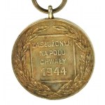 Srebrny Medal Zasłużonym na Polu Chwały. Caritas (907)
