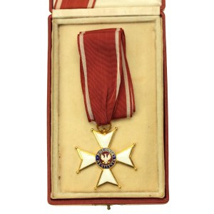 PRL, Krzyż Komandorski Orderu Odrodzenia Polski, z pudełkiem (912)