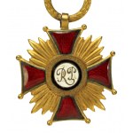 Zlatý kříž za zásluhy Polské republiky, 1944-1952 s krabicí (914)