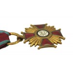 Goldenes Verdienstkreuz der Republik Polen, 1944-1952 mit Schachtel (914)