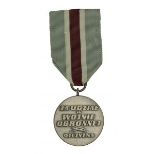 Medaila Za účasť v obrannej vojne 1939 (919)