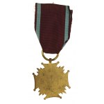 Volksrepublik Polen, Goldenes Verdienstkreuz mit Ausweis von 1958 und Schachtel (924)