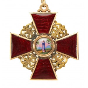 Russia, Order of Saint Anne 3rd class, gold (929)