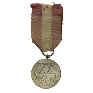 Zweite Republik, Medaille für langjährige Dienste, XX Jahre (931)