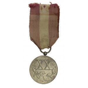 Second Republic, Medal for Long Service, XX years (931)