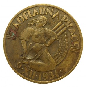 II RP, Odznaka Honorowa „Za Ofiarną Pracę” 1931r (939)