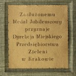 Medal 150 lat Zieleni Miejskiej w Krakowie 1977 (952)