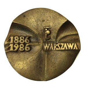 Medal Wodociągi i Kanalizacja Warszawa 1886 - 1986 (955)