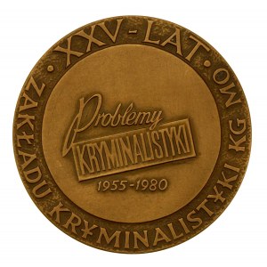 XXV. ročník medaily odboru súdneho lekárstva 1955 - 1980 (959)