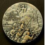 Medaille zum 80. Jahrestag der Schlacht von Warschau 1920 - 2000 (961)