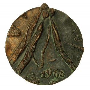 Medal Zasłużonemu dla rozwoju rzeźby w Polsce 1966 (965)