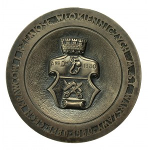 Medal of the Tailors and Textile Crafts Guild of the City of Warsaw 1380 - 1980 (969)