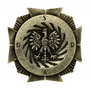 II RP, odznak Volynskej školy kadetov delostrelectva (852)