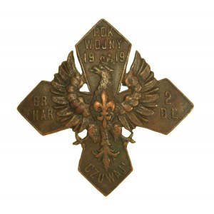 II RP, Badge of the Group of Scouts of Soldiers of the 2nd Division of the Polish Legions (409)