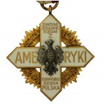 II RP, Kreuz Polen befreit zu seinen Soldaten aus Amerika (411)