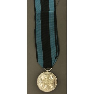 Silberne Medaille für Verdienste auf dem Gebiet des Ruhmes 1. Version, Grabski (412)