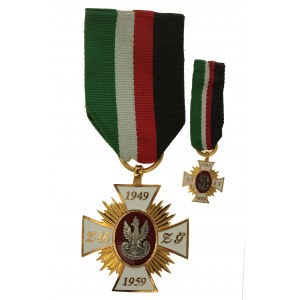 Krzyż i miniatura Związek Represjonowanych Żołnierzy i Górników (357)